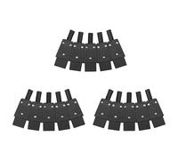 KEALBAUS Lot de 15 adaptateurs de prise IEC 320 C13 à 3 broches pour cordon d'alimentation