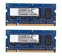 KEALBAUS Lot de 2 barrettes de mémoire RAM DDR2 1 Go PC2-5300S 667 MHz 1,8 V 2RX16 200 broches SODIMM pour ordinateur portable