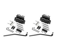 KEALLANS 2 Ensembles D'Accessoires de Chevalet de Guitare Système de Vibrato à Double Pont Pivotant Ensemble de Vibrato à Planche à Cordes