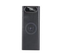 KEALLANS Boîtier de Coque de Batterie Power Bank DIY avec Fonction D'Éclairage pour 8x21700 Batterie, Boîte de Charge de Batterie avec Fonction D'Éclairage 10W