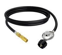 KEALLANS Kit de Remplacement de Tuyau et RéGulateur D'Adaptateur de Propane de 5 Ft pour Roadtrip Grilles,QCC1 Adaptateur de Propane Basse Pression