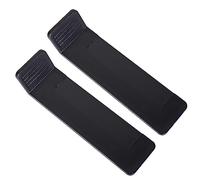 KEALLANS Lot de 2 Cales de Pont de Trémolo Flottant pour Guitare, pour le Réglage et L'Accord des Ponts de Guitare Outil de Remplacement de Pont de Guitare Électrique en Plastique Noir