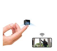 KEAN Caméra Espion 4K HD Mini WiFi sans Fil avec Application Micro Nanny Cam Vision Nocturne Alertes de Surveillance secrète pour intérieur/Maison