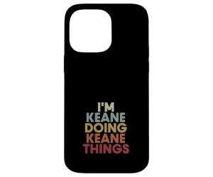 Keane Name Keane Personalized Name First Given Coque pour iPhone 14 Pro Max