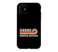 Keane Retro 70s 80s Sunset Stripe Coque pour iPhone 11