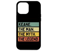 Keane The Man The Myth The Legend Citation personnalisée Amusante Coque pour iPhone 12 Pro Max