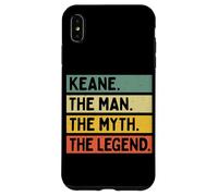 Keane The Man The Myth The Legend Citation personnalisée Amusante Coque pour iPhone XS Max