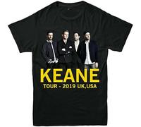 Keane UK Tour Music Band Men's T-Shirt Unisex Black Men Tees XXL