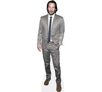 Keanu Reeves (Grey Suit) Silhouette en Carton Grandeur Nature