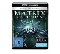 MATRIX REVOLUTIONS - KEANU REEVES,LAURENCE FISHBURNE, 3 ULTRA HD BLU-RAY NEUF