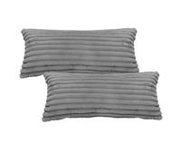 KEAYOO Parure de lit moelleuse (gris, 40 x 80 cm)