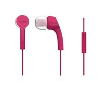 KEB9i - Ecouteurs avec micro - intra-auriculaire - filaire - jack 3,5mm - rose