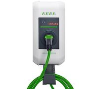 Keba KCP30-EC24 Service Wallbox, 6m, IP54, Typ 2, mit Energiezähler, 11 kW, Grau (126388)