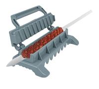 Kebab Maker Press - Moule à Kebab Manuel | Fabricant De Brochettes De Barbecue | 29x12.7x9cm Moule BBQ , Brochettes De Barbecue Utensil Pour La Maison, En Plein Air, Q