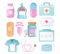 Keboyoe 12 Pièces Drôles Notes Adhésives Infirmière Sticky Notes Blocs Notes Auto Adhésifs pour Soins Infirmiers Blocs-Notes Autocollants à Thème Médical Pads Mémo pour Hôpital École Bureau(Bleu)