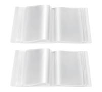 Keboyoe 2 Pièces A6 Mini Livret de Rangement 200 Pages Pochettes Transparentes Album Photo Pochette 11x15cm Pour ProtéGer Les Photos, Les Tampons En Silicone, Les Cartes, Les Clip Arts