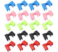 Keboyoe 20 pièces Baguettes Réutilisables pour Entraînement Baguettes D'apprentissage Aide pour les baguettes Chopstick Helper pour Adultes Enfants Débutants