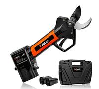 Kebtek Sécateur Électrique Sans Fil Léger 30 MM - 2 Batteries 2,5Ah 16.8V Brushless, Lame SK5, Coupe Branche Arbustes & Vignes - Idéal Jardinage Pro/Amateur (KT930)
