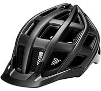 KED Crom Casco da Bicicletta Unisex Adulto, Nero opaco, L (57-62cm)
