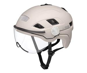 KED HELMETS B-Vis X-Lite Casque Vélo/E-Bike/VTT/VTC Adulte Unisexe, Ash Matt, M 52-58cm