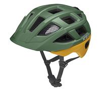 KED HELMETS Kailu Casque Vélo/E-Bike/VTT/VTC Jeunesse Unisexe, Green Yellow Matt, S 49-53cm