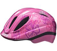 KED HELMETS Meggy II Trend Casque Vélo/E-Bike/VTT/VTC Jeunesse Unisexe, Pink Flower, S/M I 49-55cm