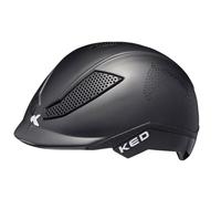 KED HELMETS Pina Casque Vélo/E-Bike/VTT/VTC Jeunesse Unisexe, Noir Mat, S 50-53cm
