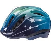 KED Kinderhelm MEGGY II TREND Stars, bleu vert brillant