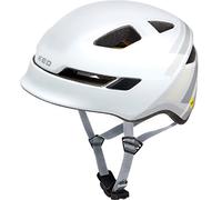 KED Pop Casque de vélo Jeunesse Unisexe, Blanc, M (52-56cm)