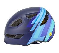 KED Pop Casque de vélo Jeunesse Unisexe, Bleu, M (52-56cm)