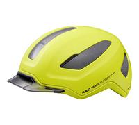 KED Reach DT-1 Casque de vélo Jeunesse Adulte, Jaune Vert Mat, L (58-62 cm)