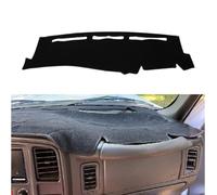 KEDAKEJI Tapis de Tableau de Bord Compatible avec Chevrolet Silverado 1500 2500 3500 1999-2006 Avalanche Chevy Tahoe Suburban GMC Sierra Yukon Dash Cover Mat Noir Premium
