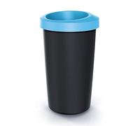 KEDEN Seau de recyclage avec couvercle ouvert pratique 25L Compacta R 31x31x52 cm