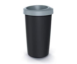 KEDEN Seau de recyclage avec couvercle ouvert pratique 25L Compacta R 31x31x52 cm