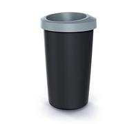 KEDEN Seau de recyclage avec couvercle ouvert pratique 45L Compacta R 39x39x65 cm