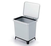 KEDEN Seau de recyclage de forme carrée 30L Systema 39x29x41 cm