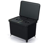 KEDEN Système de recyclage avec pieds amovibles 23L chacun Systema 56x39x41 cm