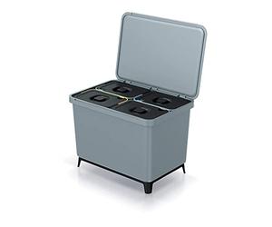 KEDEN Système de tri de recyclage 10L chacun Systema 56x39x41 cm