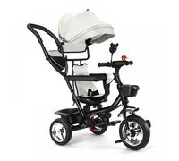 KEDIA Tricycle Pliable et Réglable 4 en 1, Adapté aux Enfants âgés de 10 mois à 5 ans, avec Sonnette