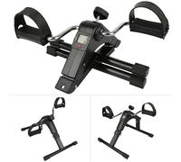 KEDIA Vélo Stepper Horizontal Pliable avec Affichage, Noir Pur, 37*50*23.5cm, Marche-pied Portable Tapis, Solide et Durable