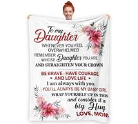 KedidO Plaid Enfant Phosphorescent, Couverture Polaire à Chevrons, Couverture Douillette pour Enfant, Couverture pour Canapé ou Lit Convient à Toutes Les Saisons