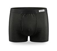 KediLife Boxers pour Incontinence Homme - 1x Boxer Absorbants pour Petites Pertes Urinaires (250-300 ml) -Taille XXL - Lavables, Réutilisables et Discrètes - Caleçons d'Incontinence pour Homme, Noir