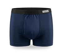 KediLife Boxers pour Incontinence Homme - 1x Boxer Absorbants pour Petites Pertes Urinaires (250-300 ml) - Taille XXL - Lavables, Réutilisables et Discrètes - Caleçons d'Incontinence pour Homme, Bleu