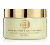 KEDMA - Beurre Corporel Citronnelle - Peau Sèche - 250g | Le beurre corporel Citronnelle hydrate et adoucit la peau tout en laissant un parfum frais et citronné.