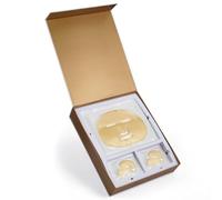 KEDMA - Coffret Masques Visage & Yeux Or 24K & Collagène - 16x80g+16x12g