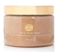 Kedma - Masque Capillaire à la Boue Noire - Pour Cheveux Abîmés et Colorés - Répare et Renforce - Avec Vitamine A - 400g