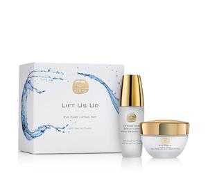 Kedma - Set Lifting pour les Yeux avec Sérum et Crème - Anti-Rides et Anti-Poches - Pour un Regard Jeune et Lumineux - 30ml + 50g