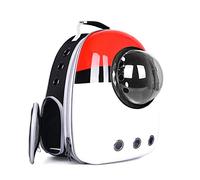 Kedoukj Sac à Dos de Transport pour Chat - Taille M - pour Transport de Chien - Sac à Dos Rigide à Bulles - Sac à Dos de Voyage et de randonnée - Dôme Spatial - Approuvé par Les compagnies aériennes
