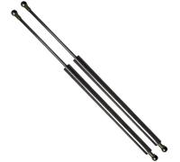 KEDOUKJ Struts de butée de sangle de contrôle de porte avant pour Twizy (MAM_) Hatchback 2012-2019 310 mm 804623943R Supports de levage Amortisseurs à gaz Amortisseurs 1 lot (fibre de carbone noire)