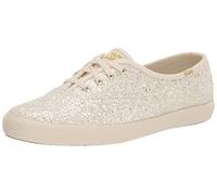 Keds Baskets Champion à Paillettes pour Femme, Crème pailletée., 7